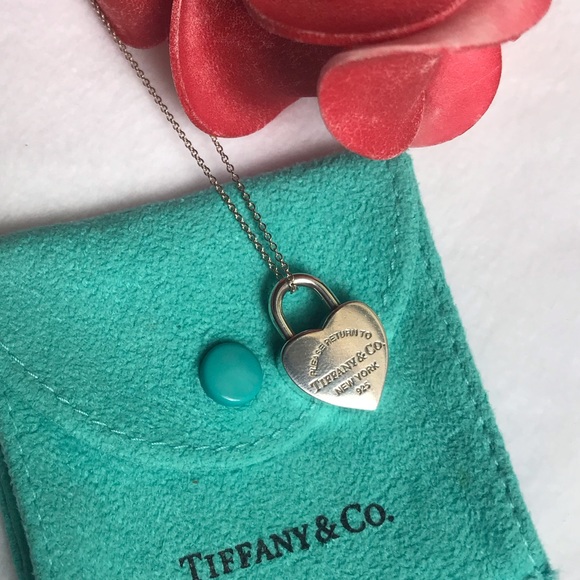 Tiffany & Co. Jewelry - Tiffany & Co. Tag Heart padlock Charm